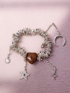 Boho heart bracelet S1380